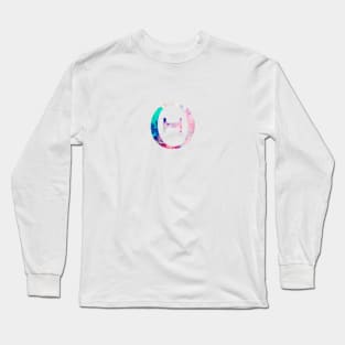 Rainbow Marble Theta Long Sleeve T-Shirt